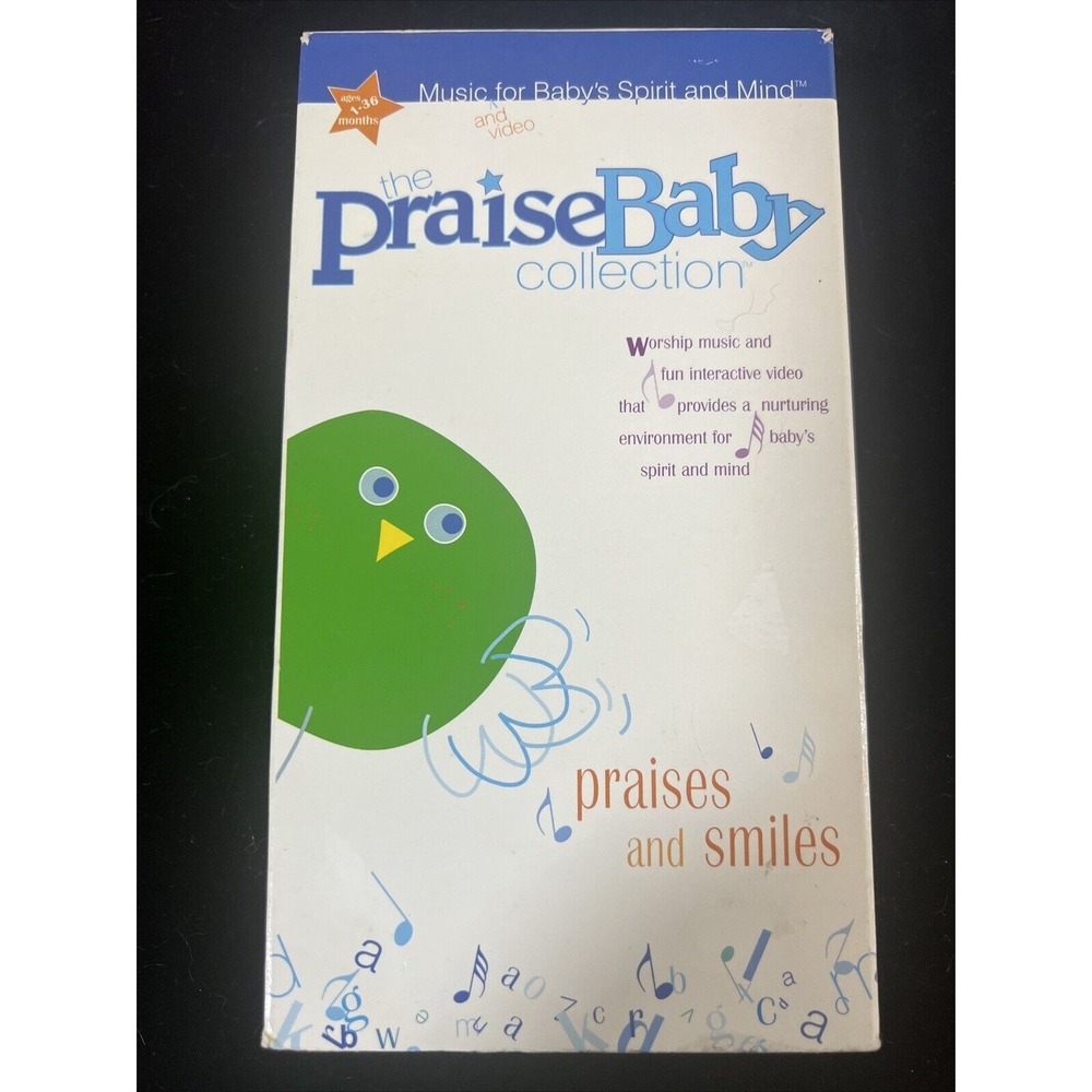 The Praise Baby Collection Praises And Smiles VHS Tape 2004 Big House Kids